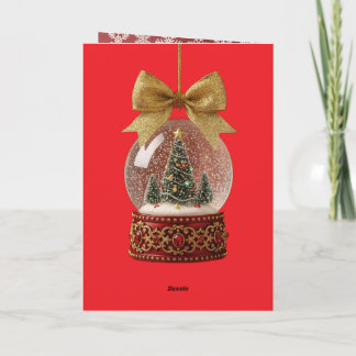 Folded Holiday Card