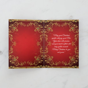 Folded Holiday Card