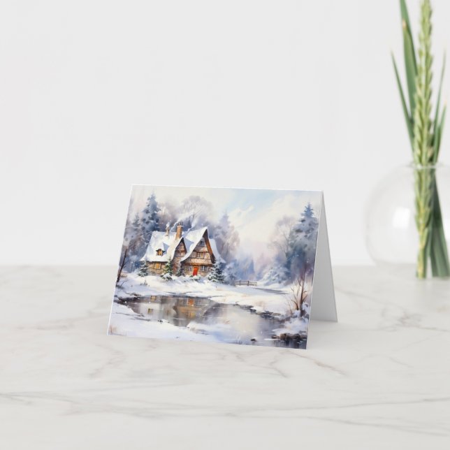 Folded Holiday Card (Front)