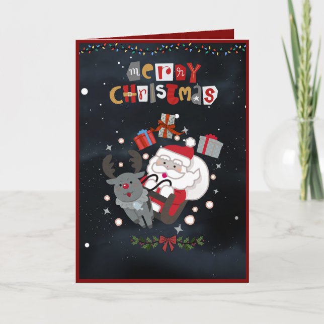 Folded Holiday Card (Front)