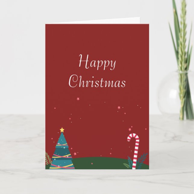 Folded Holiday Card (Front)