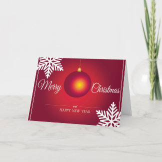 Folded Holiday Card