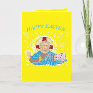 Folded Holiday Card Easter Lord Jesus Christ