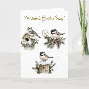 Folded Holiday Card-Victorian Splendour Card