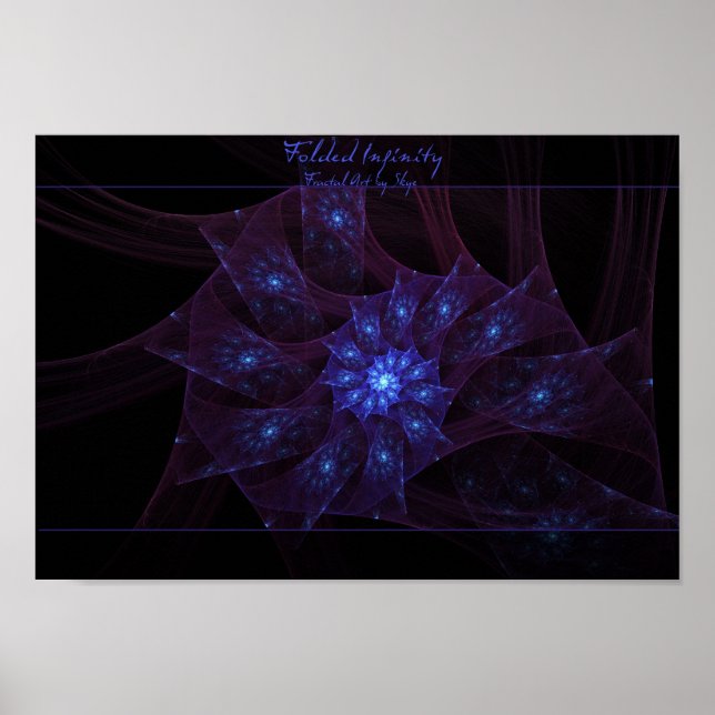 Folded Infinity Poster (Front)