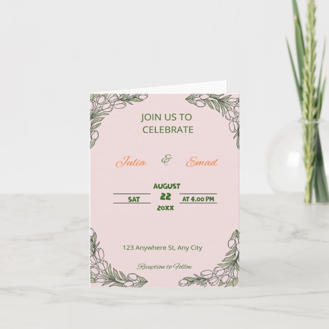  Folded Invitation (Front)
