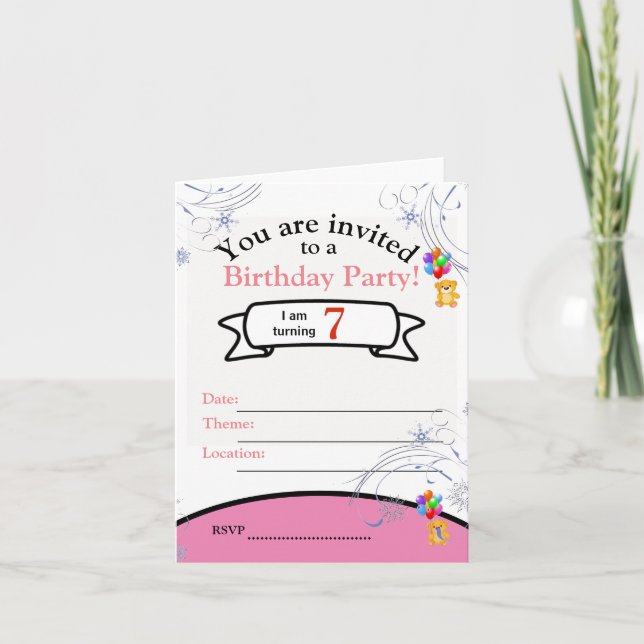 Folded Invitation (Front)