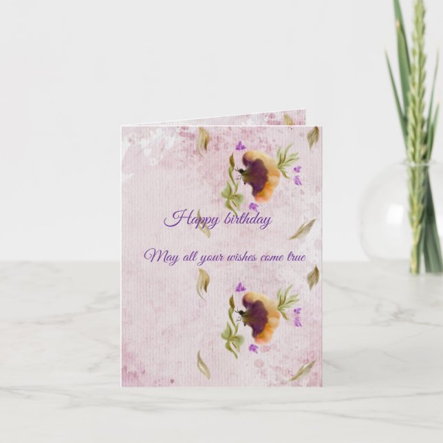 Folded Invitation (Front)