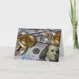 Folded Invitation Bitcoin