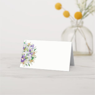 Folded Name Place Card
