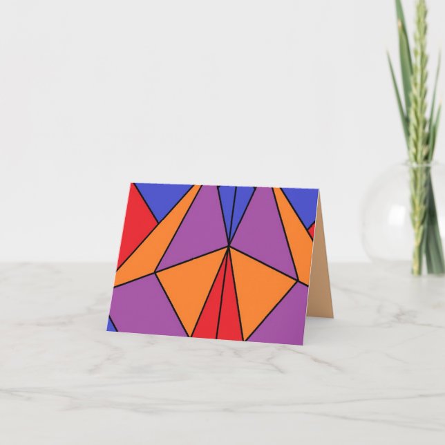Folded Note Card : Beginning to End (Front)