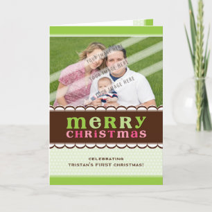 FOLDED PHOTO GREETING CARD :: candyfloss 2