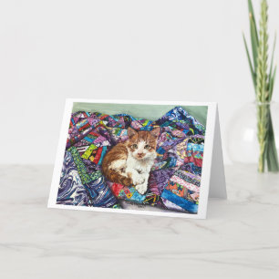 Folded Thank You Card