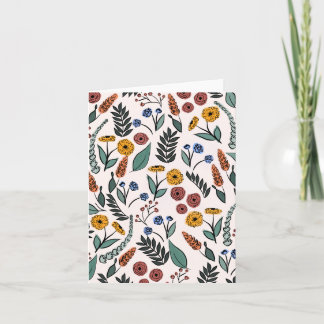 Folded Thank You Card