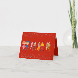 Folded Thank You Card