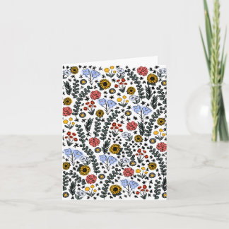 Folded Thank You Card
