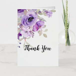 Folded Thank You Card