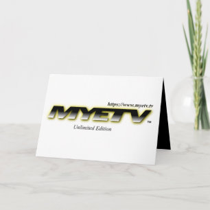 Folded "Thank You" Card