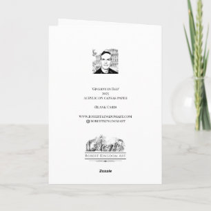 Folded Thank You Card