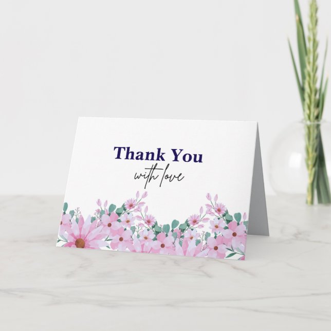 Folded Thank You Card (Front)