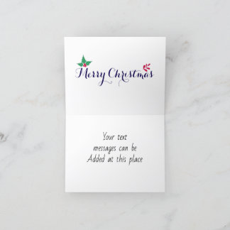 Folded Thank You Card