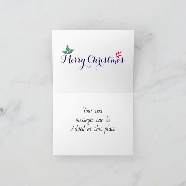 Folded Thank You Card (Inside)