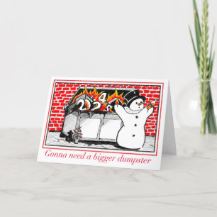 Folded Thank You Card