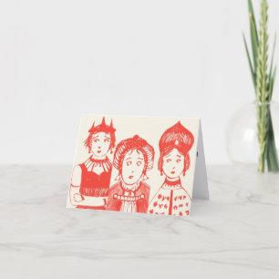 Folded Thank You Card