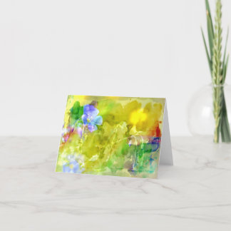 Folded Thank You Card