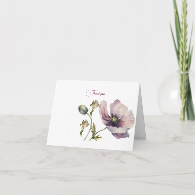Folded thank you cards (Front)