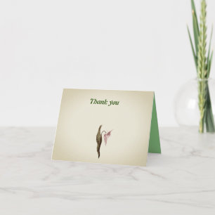 Folded thank you cards