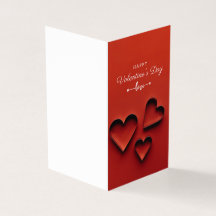 Folded Valentine's Day Card
