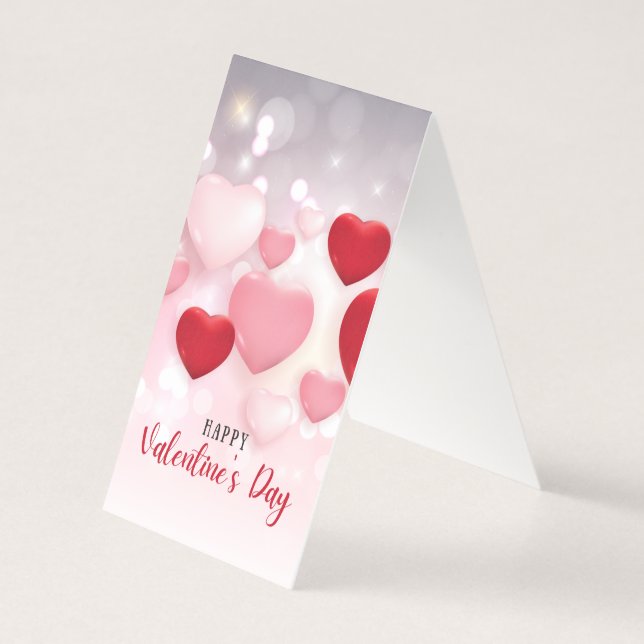 Folded Valentine's Day Card (Back)