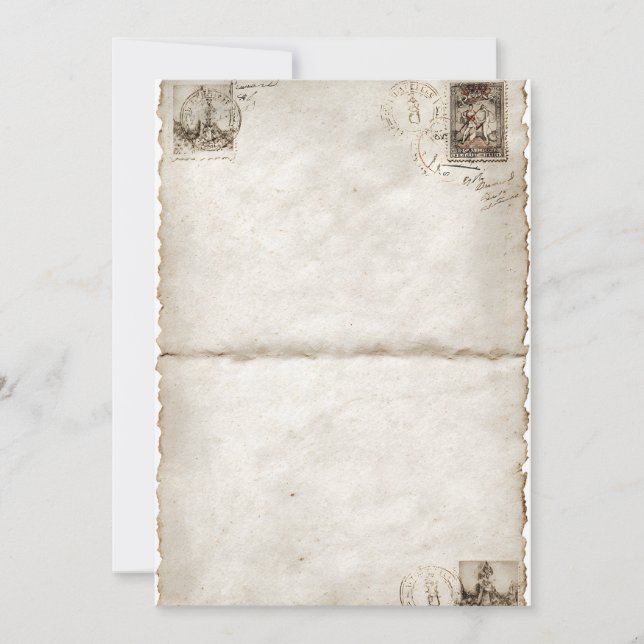 Folded Vintage Postcard Panels (Front)