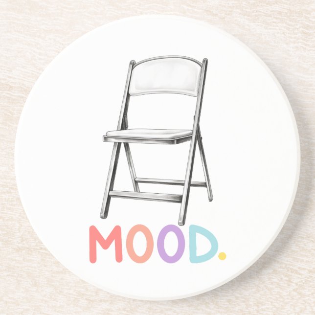 Folding Chair Mood Montgomery Alabama Brawl Coaster (Front)