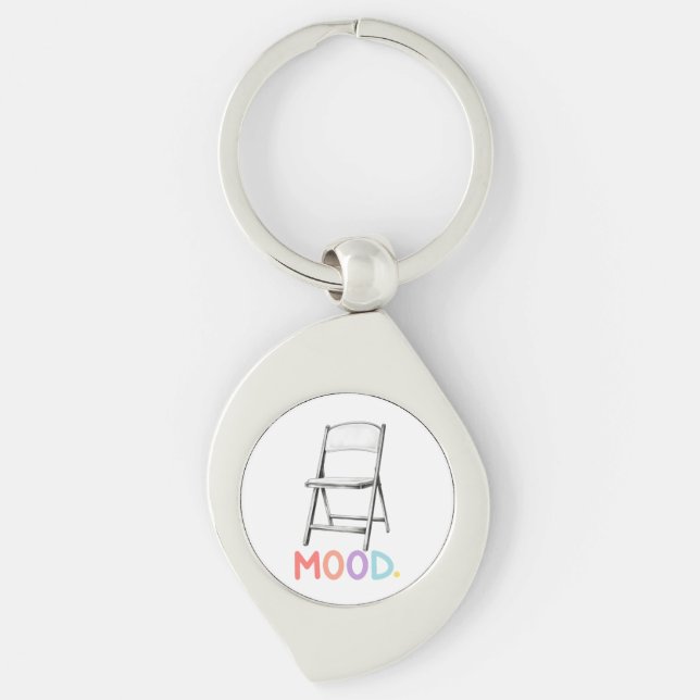Folding Chair Mood Montgomery Alabama Brawl Key Ring (Front)