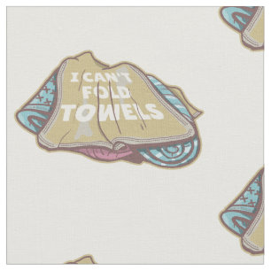 Folding clothes, laundry day fabric