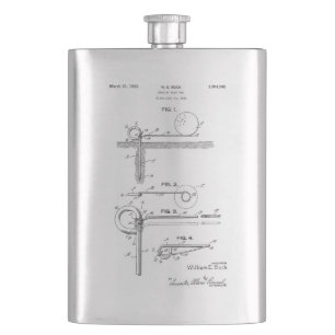 FOLDING GOLF TEE BAG - Drinks Flask