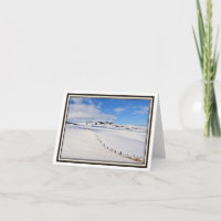 Folding Greeting Card – Camas Prairie, Idaho