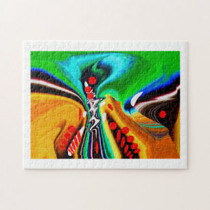 Folds in time art jigsaw puzzle