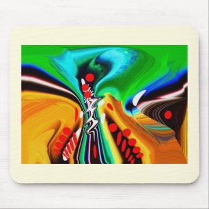 Folds in time mouse pad