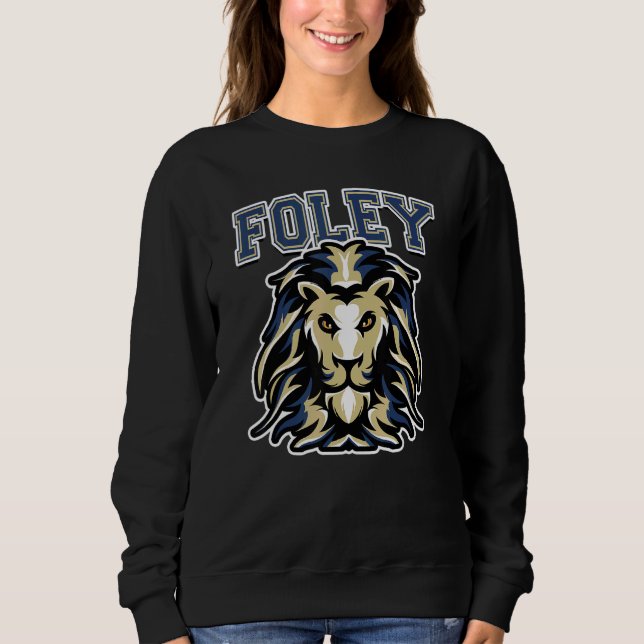 Foley Lions Team Spirit Sweatshirt (Front)