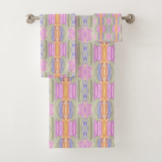Folhas Coloridas Bath Towel Set