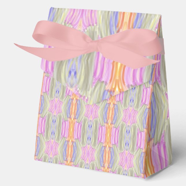 Folhas Coloridas Favour Box (Front)