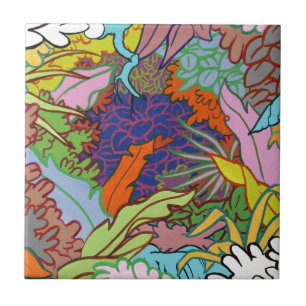 Foliage Ceramic Tile