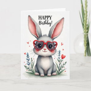 Foliage Creature Birthday Card