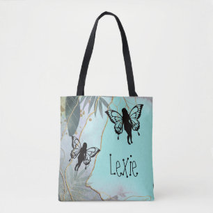 Foliage Fantasy Fairies Tote Bag
