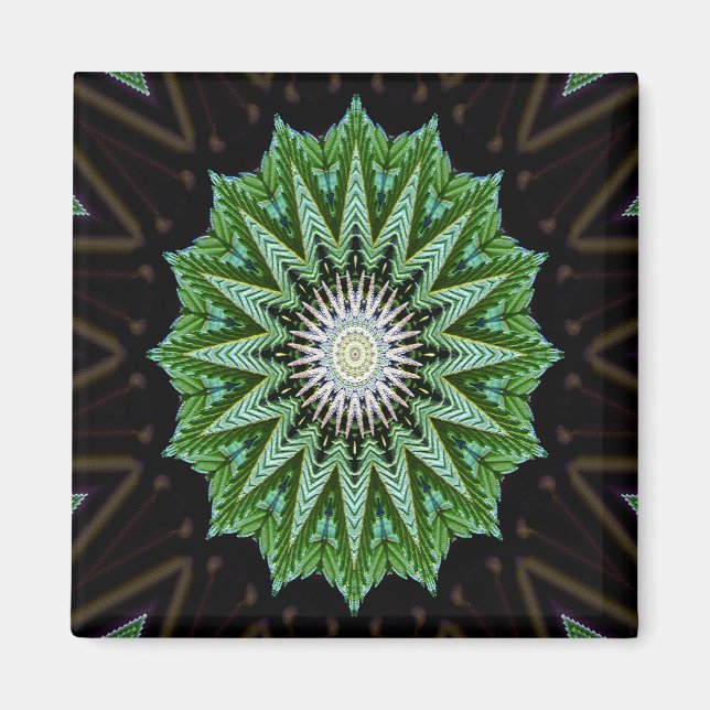 Foliage Mandala...... Magnet (Front)