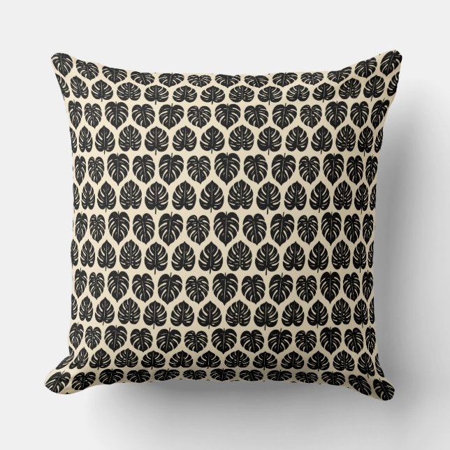 Foliage Monstera Cushion (Front)