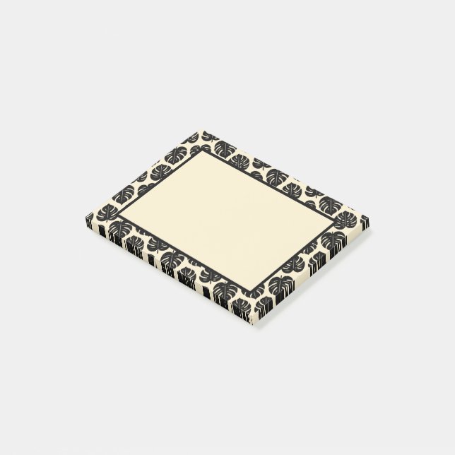 Foliage Monstera Post-it Notes (Angled)